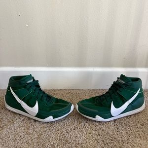 KD 13 green/white basketball shoes